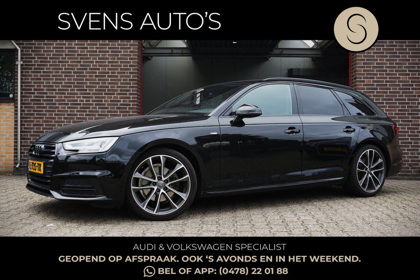 Audi A4 Avant - 1.4 TFSI S-Line Black Edition LED|19"|Elektr. Klep|Leder - AutoWereld.nl
