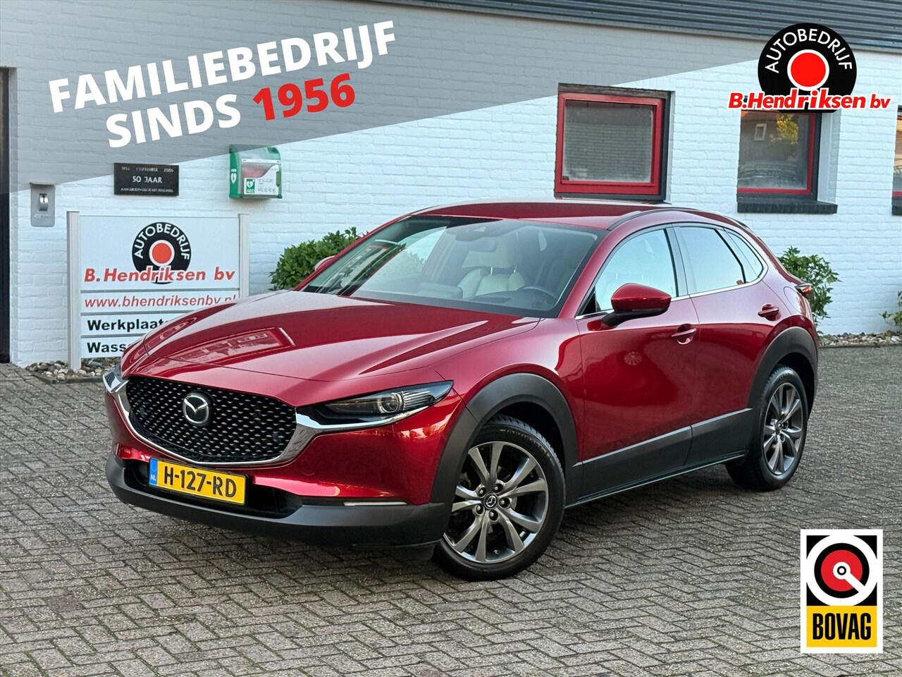 Mazda CX-30 - Skyactiv-X 180pk Aut Luxury/ Trekhaak afneembaar/ All season banden/ DAB/ Apple Carplay/ B - AutoWereld.nl
