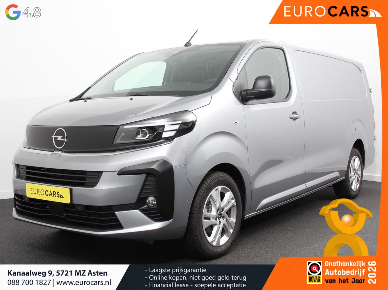 Opel Vivaro - 2.0 BlueHDi 180 S&S L3 Automaat Apple Carplay / Android Auto Parkeersensoren Trekhaak Cam - AutoWereld.nl
