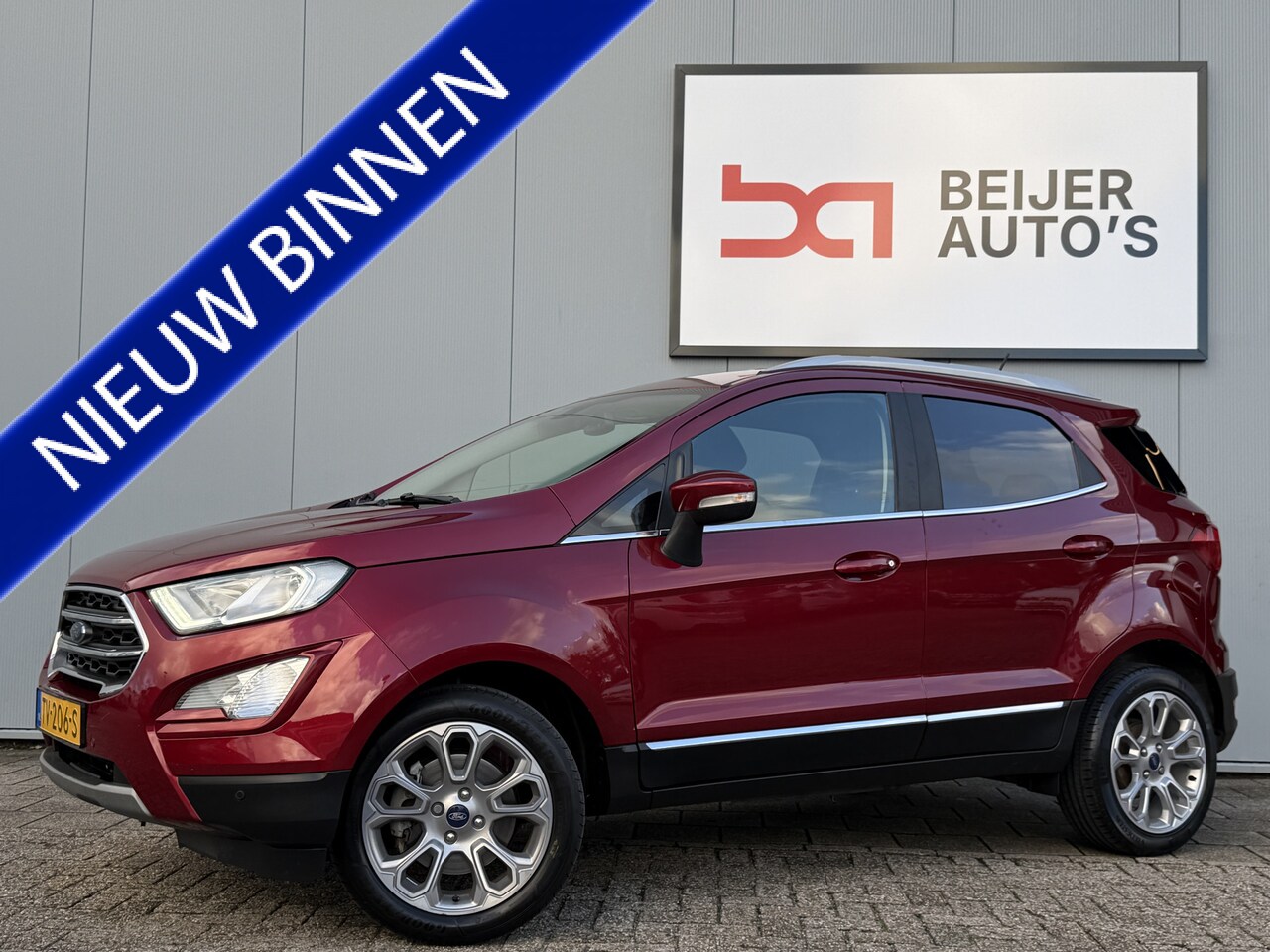 Ford EcoSport - 1.0 EcoBoost Titanium Carplay/Camera/17inch. - AutoWereld.nl