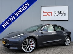 Tesla Model 3 - Performance AWD 75 kWh Automaat SOH 87.8%Autopilot/Camera