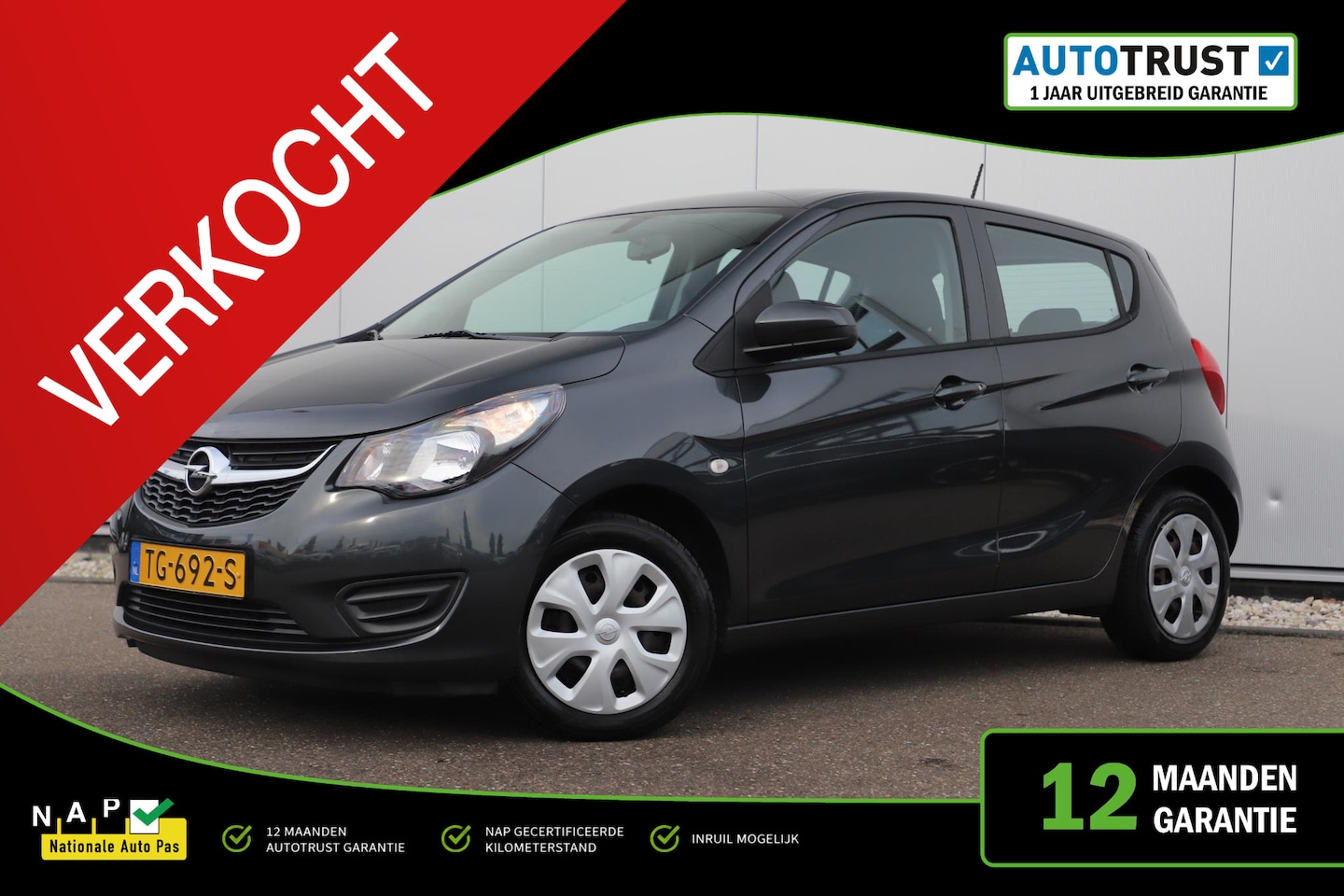 Opel Karl - 1.0 ecoFLEX Edition Airco Radio Bluetooth Elektrische Ramen - AutoWereld.nl