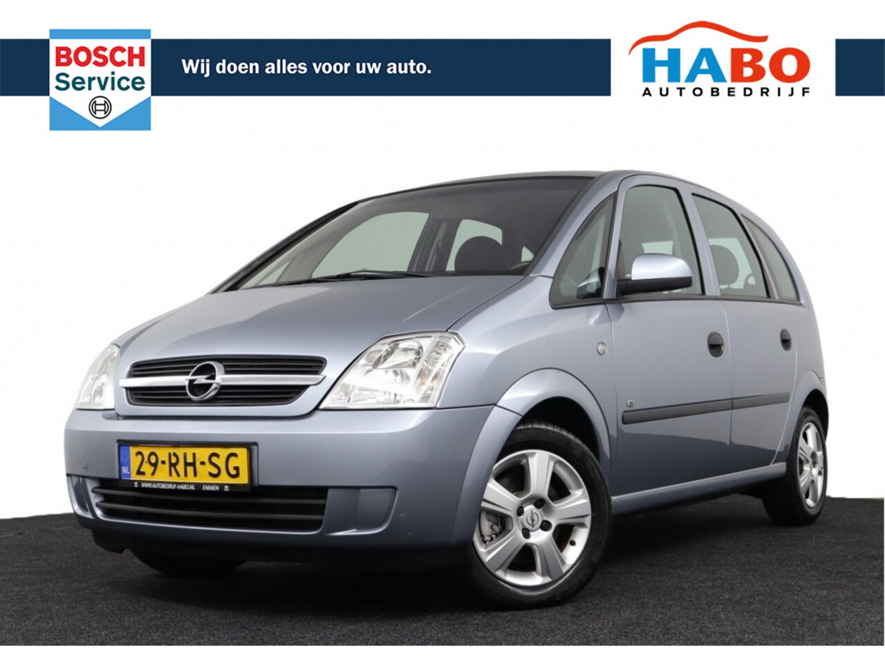 Opel Meriva - 1.6 16V MAXX COOL ECC/CRUISE/AFN.TREKHAAK/LMV/93.000KM!!/NIEUWE APK!! - AutoWereld.nl