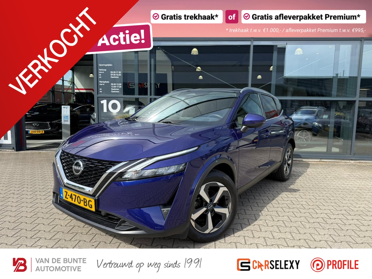 Nissan Qashqai - 1.3 MHEV Acenta *Trekhaak & Panoramadak* - AutoWereld.nl