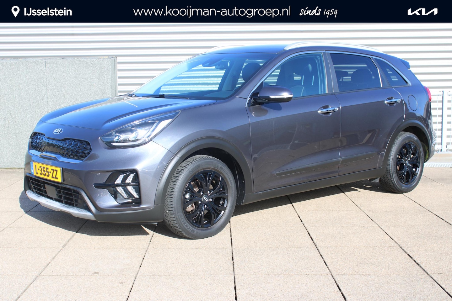 Kia Niro - 1.6 GDi Hybrid DynamicPlusLine stuur + stoelverwarming / Trekhaak/ navigatie - AutoWereld.nl