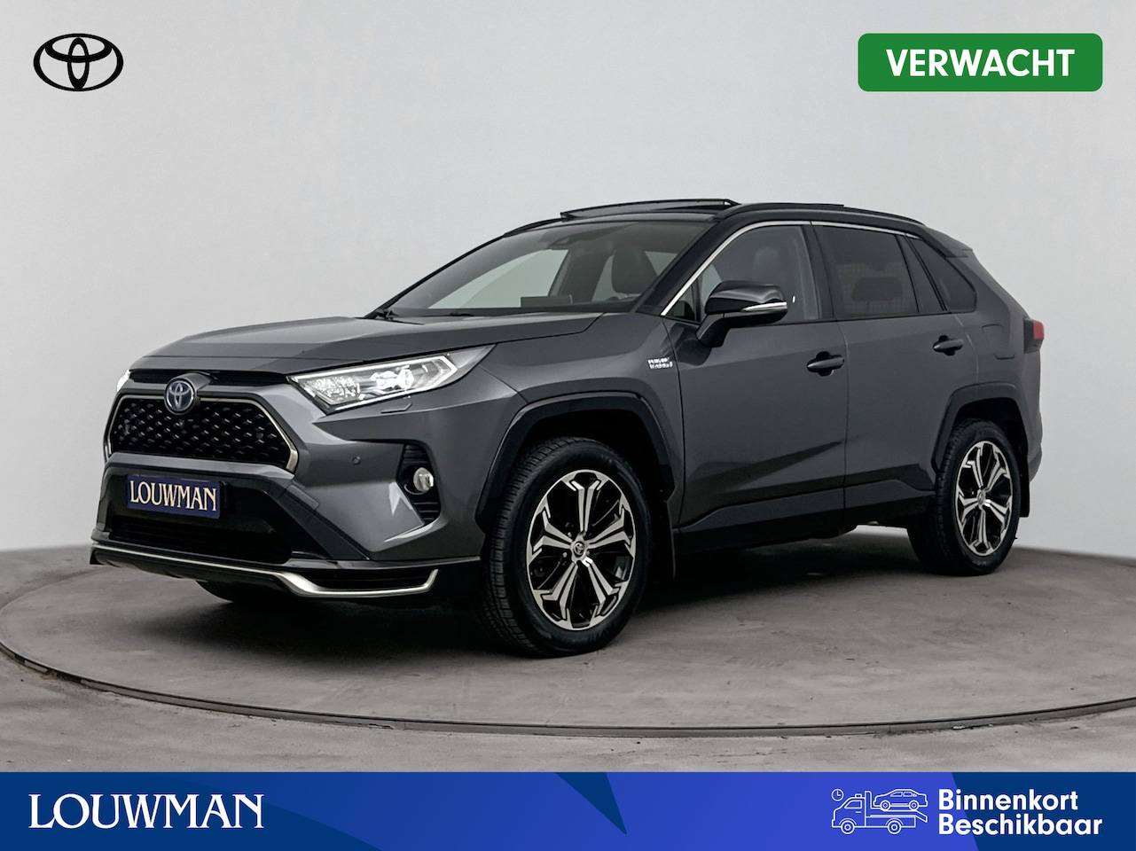 Toyota RAV4 - 2.5 Plug-in Hybrid AWD Bi-Tone Plus | Voorruit-Stuur-Stoelverwarming | JBL | Parkeersensor - AutoWereld.nl