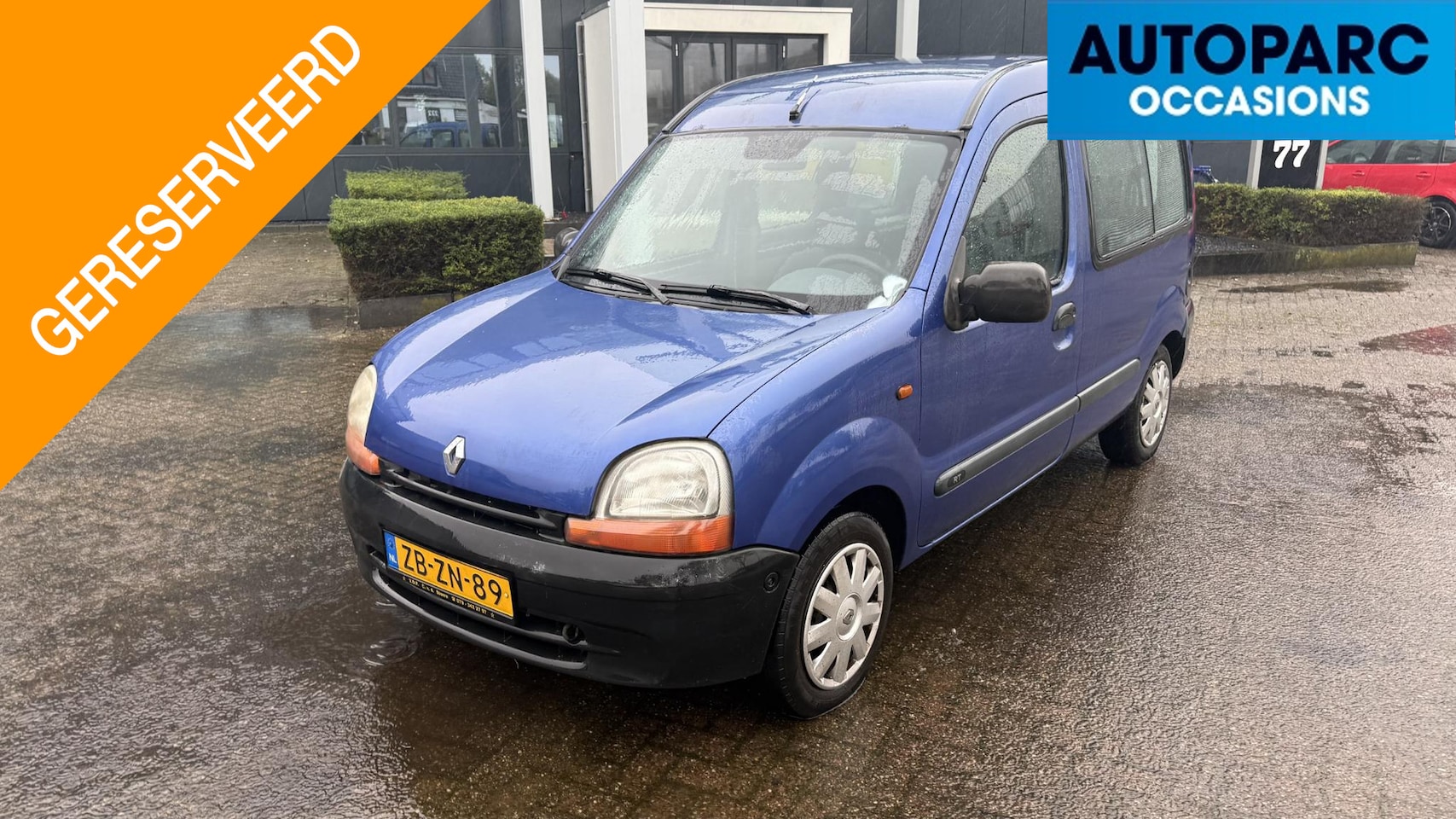 Renault Kangoo - 1.4 RT MET INRIJPLAAT, IDEAAL VOOR ZZP-ER OF SCOOTERVERVOER, EX JNVALIDE, DISTRIBUTIE VERV - AutoWereld.nl