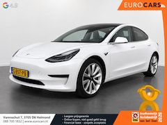 Tesla Model 3 - Standard RWD Plus 60 kWh Autopilot Airco Leder Panoramadak PDC VA Camera 19" Sport Wheels