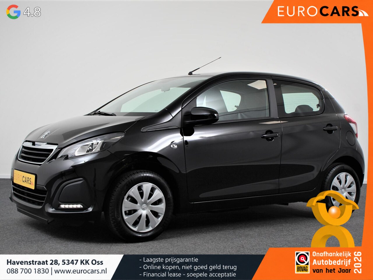 Peugeot 108 - 1.0 e-VTi Active Airco Bluetooth Led 5 deurs - AutoWereld.nl