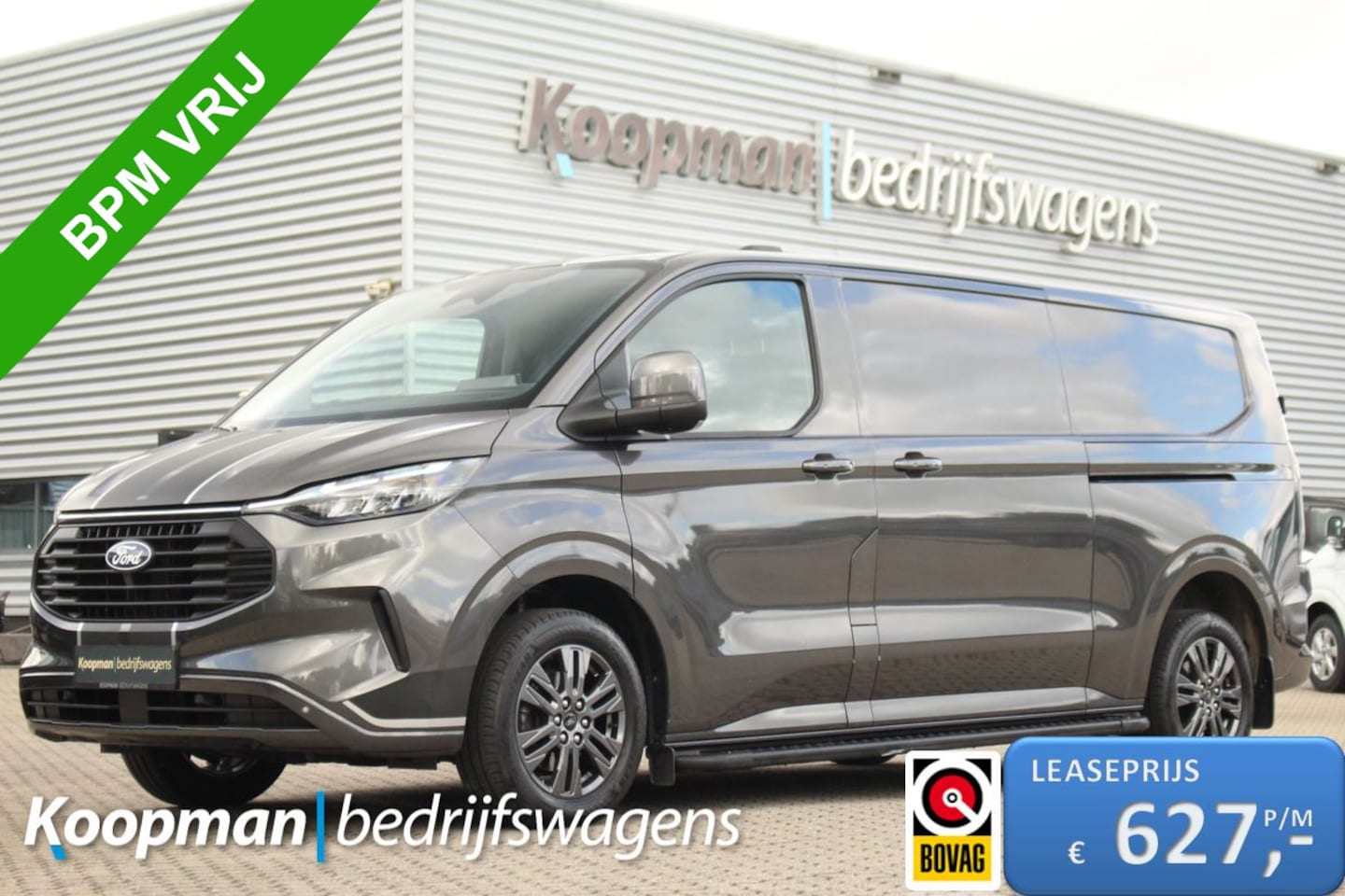 Ford Transit Custom - 320 2.0TDCI 170pk L2H1 Limited | L+R Zijdeur | Automaat | Cruise | Carplay/Android | Keyle - AutoWereld.nl