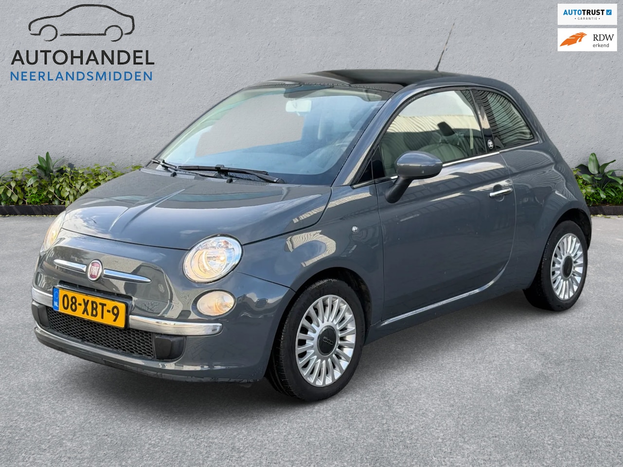 Fiat 500 - 0.9 TwinAir Lounge pano airco - AutoWereld.nl