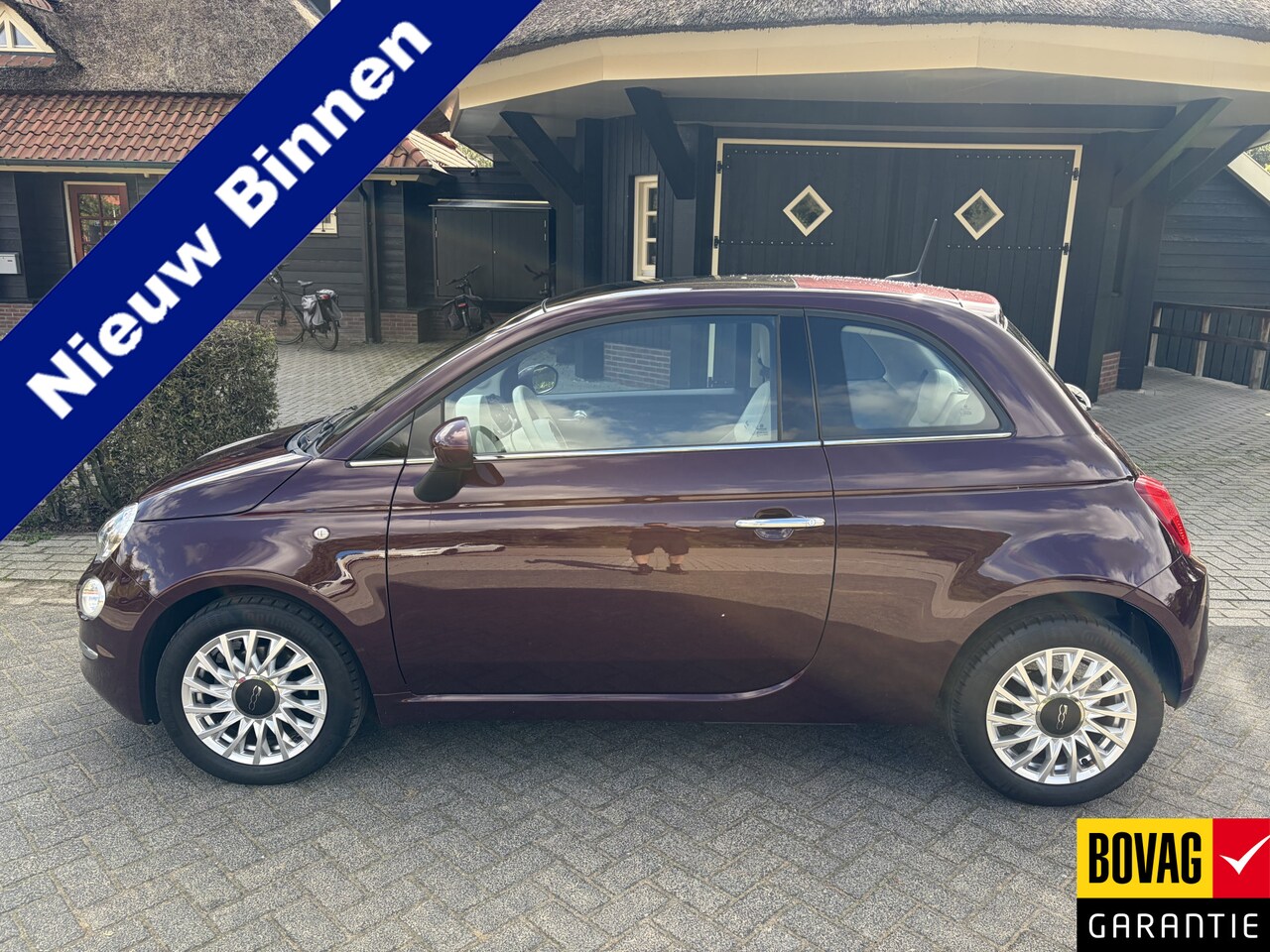 Fiat 500 - 0.9 TwinAir Turbo Lounge Airco Cv Cruise Pdc Pano Nap - AutoWereld.nl