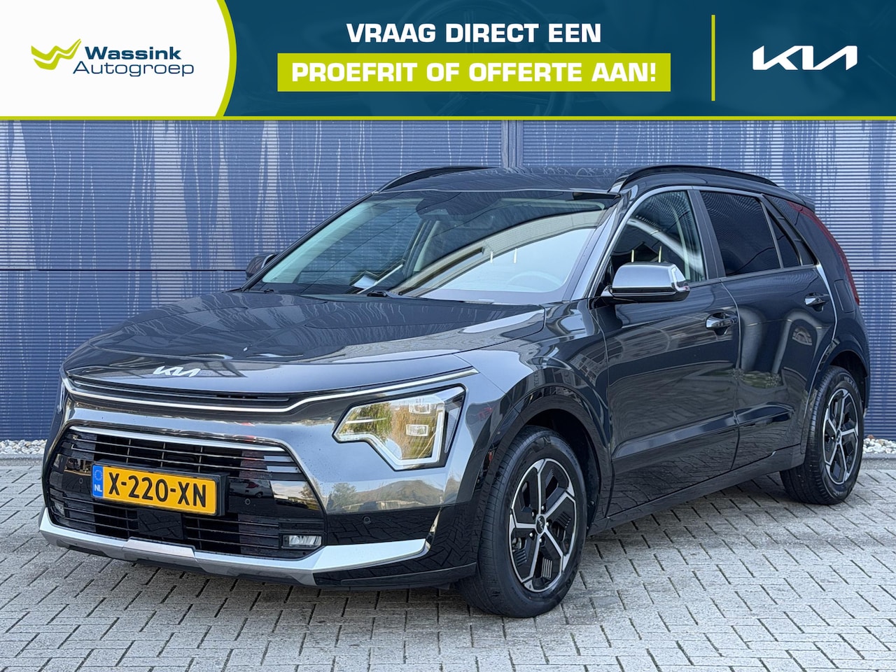 Kia Niro - 1.6 GDi Hybrid DynamicPlusLine | Navigatie | Apple Carplay/Android Auto | Camera | Stuur/S - AutoWereld.nl