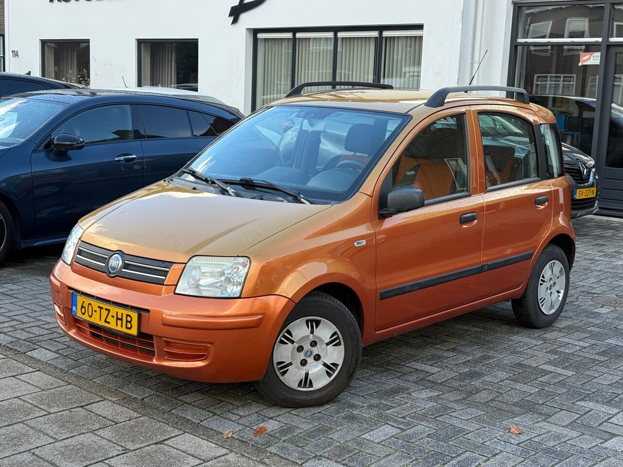 Fiat Panda - 1.2 Dynamic 1.2 Dynamic, Airco,Isofix,Dakrails,Stuurbekrachtiging,Elektr.ramen - AutoWereld.nl