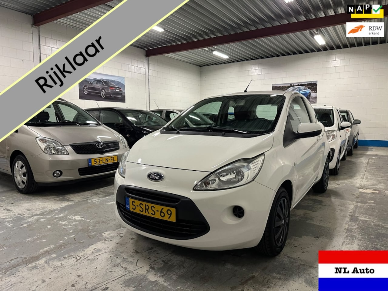 Ford Ka - 1.2 Champions Edition start/stop/Airco/Nap/Apk! - AutoWereld.nl