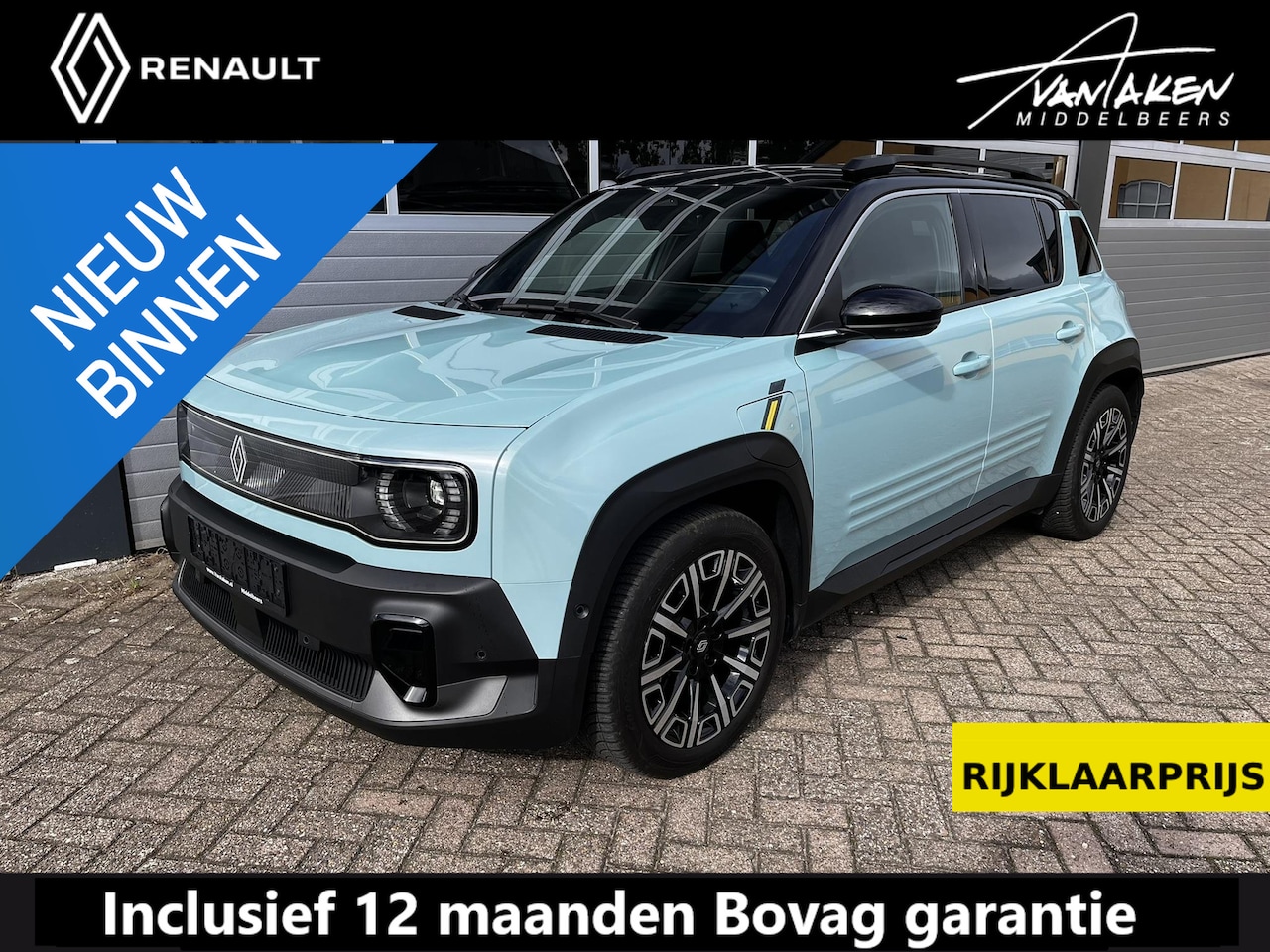 Renault 4 - comfort range iconic 52 kWh comfort range iconic 52 kWh - AutoWereld.nl