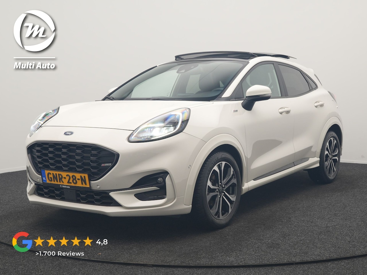 Ford Puma - 1.0 EcoBoost Hybrid ST-Line X 155pk Dealer O.H | Panodak | Adaptive Cruise | Bang & Olufse - AutoWereld.nl