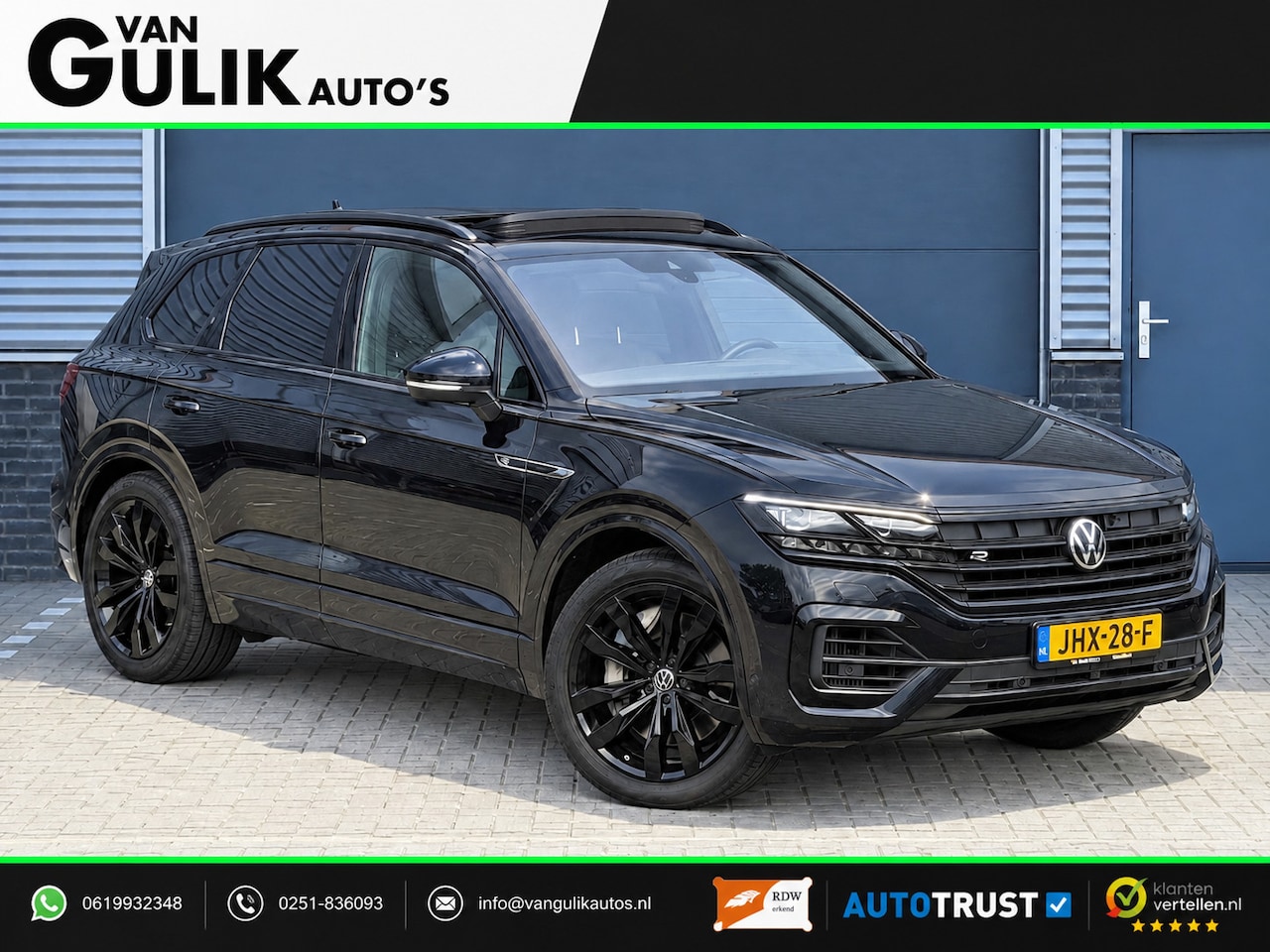 Volkswagen Touareg - 3.0 TSI eHybrid 4 Motion R | Pano | Luchtvering | Trekhaak | Leder | - AutoWereld.nl