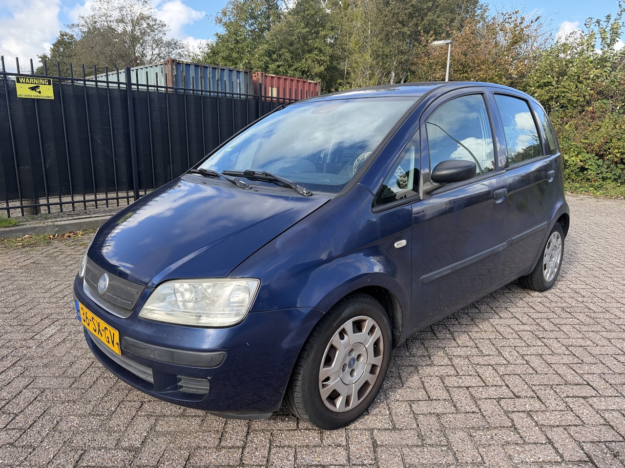 Fiat Idea - 1.4-8V Actual Plus Multimedia - AutoWereld.nl