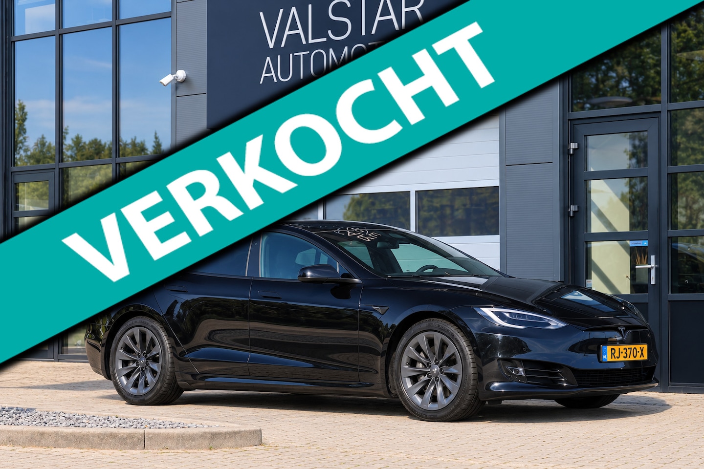 Tesla Model S - 75D|Ultra black!|FSD |92% SOC| Luchtvering!|CCS UPGRADE - AutoWereld.nl