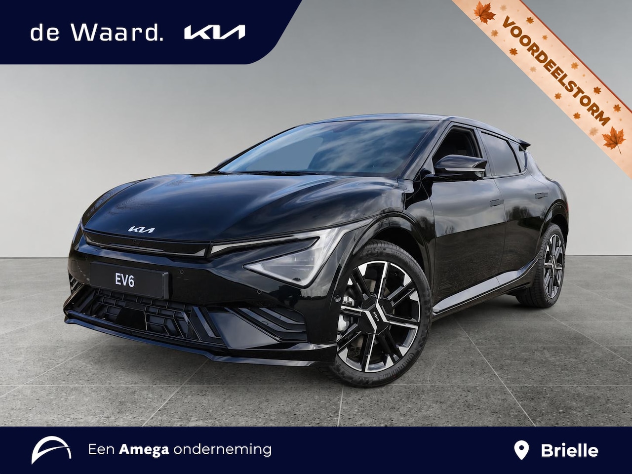 Kia EV6 - GT-Line 84kWh 228pk | €3.690 VOORDEEL | EXTRA GETINTE RAMEN | SFEERVERLICHTING | ELEK. VER - AutoWereld.nl
