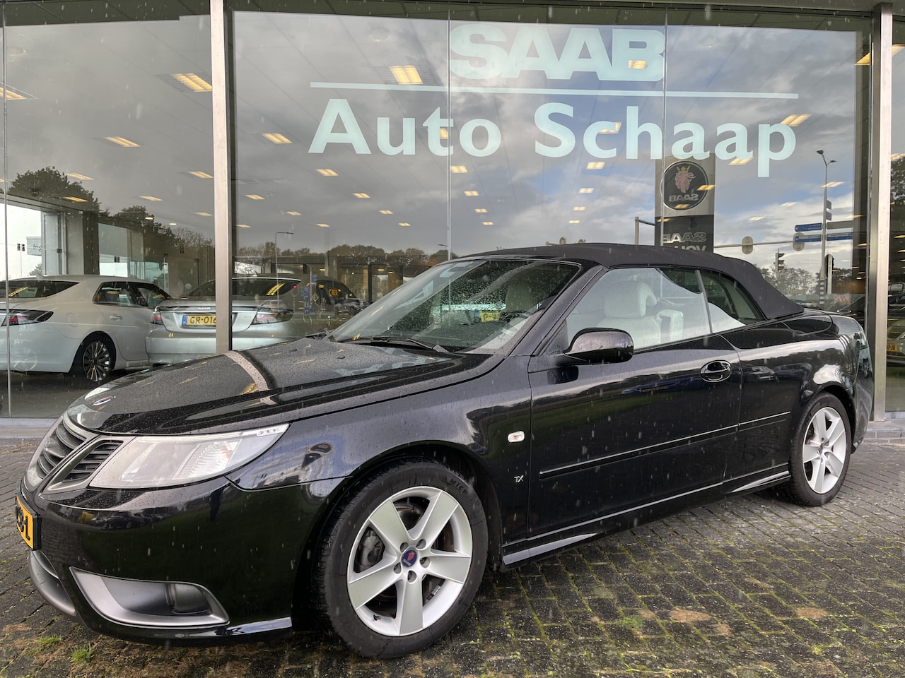 Saab 9-3 Cabrio - 1.8t Vector TX | Rijklaar incl garantie | Parkeersensoren Stoelverwarming Carbon - AutoWereld.nl