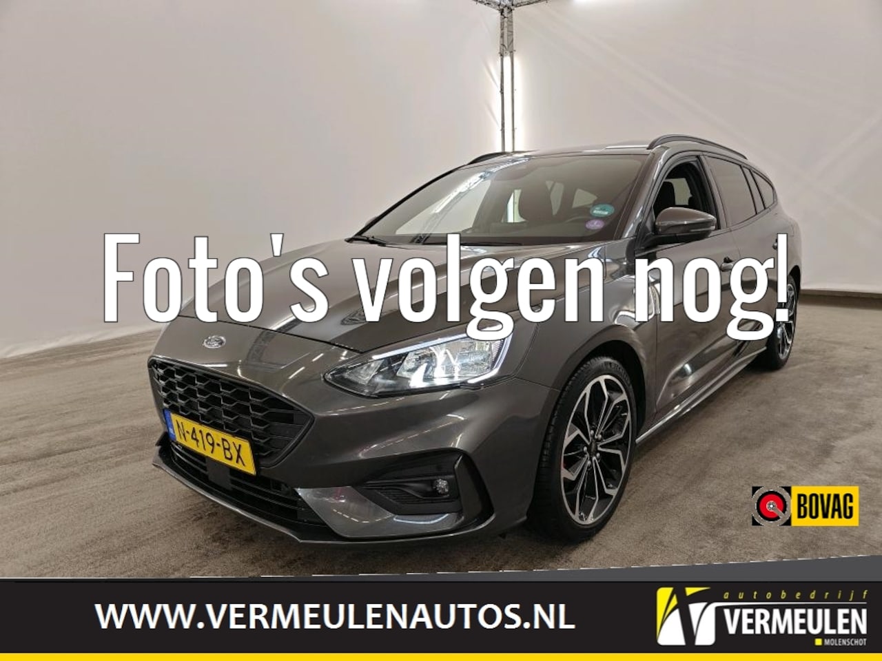 Ford Focus Wagon - 1.0 EcoBoost Hybrid 125PK ST Line X Business + 18"/ Navi/ Clima/ Cruise/ Full-LED/ Camera/ - AutoWereld.nl