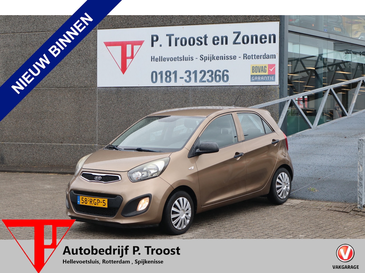 Kia Picanto - 1.0 CVVT Comfort Pack 5 deurs/NL Auto/Airco - AutoWereld.nl