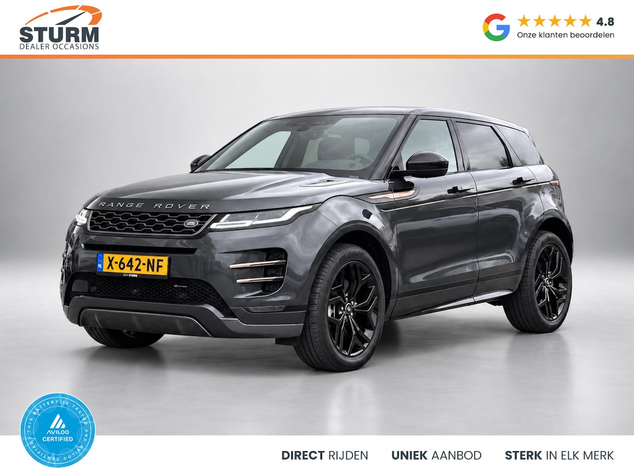 Land Rover Range Rover Evoque - 1.5 P300e AWD R-Dynamic HSE SoH 90% VOLLE OPTIES! - AutoWereld.nl