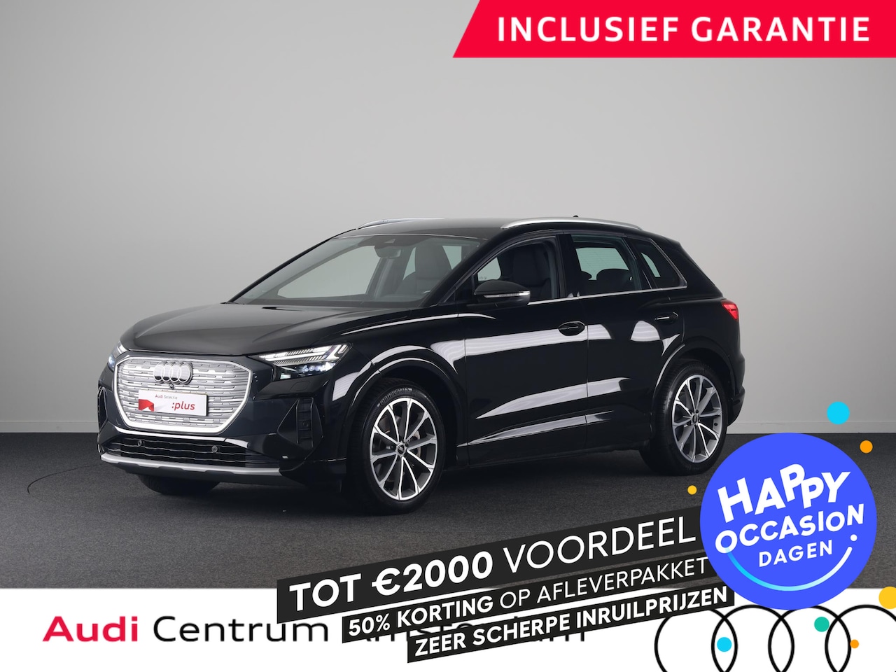 Audi Q4 e-tron - 40 Launch edition Advanced Plus 77 kWh 204pk | Navigatie | parkeercamera | SONOS Premium S - AutoWereld.nl