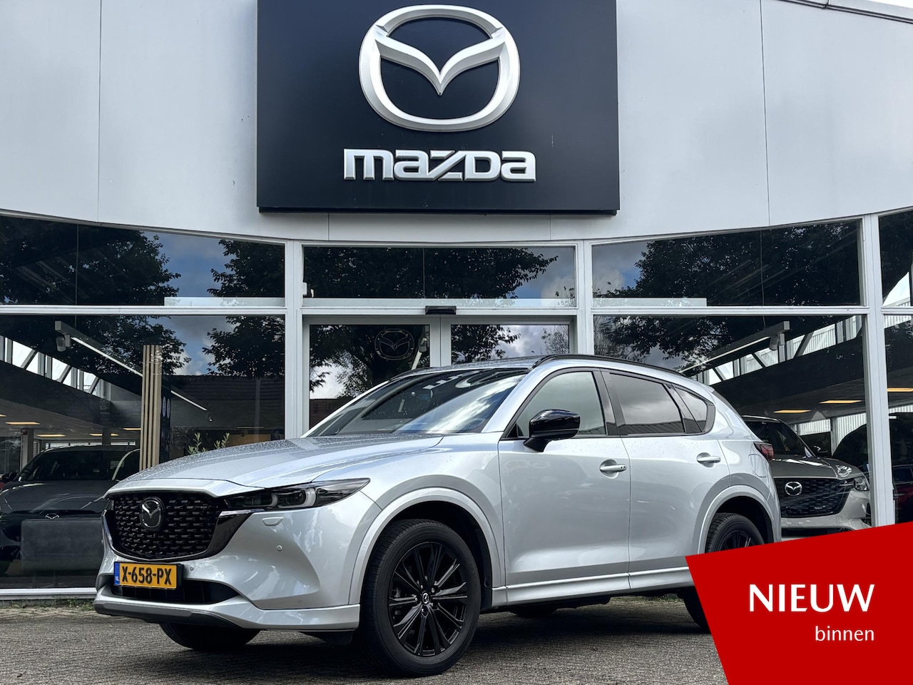 Mazda CX-5 - 2.0 e-SkyActiv-G M Hybrid 165 Takumi NL Auto, Dealer Onderhouden, Sunroof, Navigatie, Appl - AutoWereld.nl
