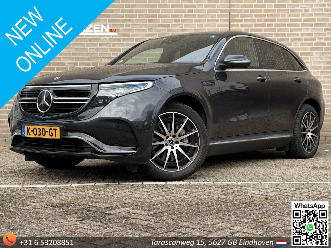 Mercedes-Benz EQC - 400 4MATIC Business Solution AMG 80 kWh | €19950,- MARGE! | Leder | Climate | Cruise | Nav - AutoWereld.nl