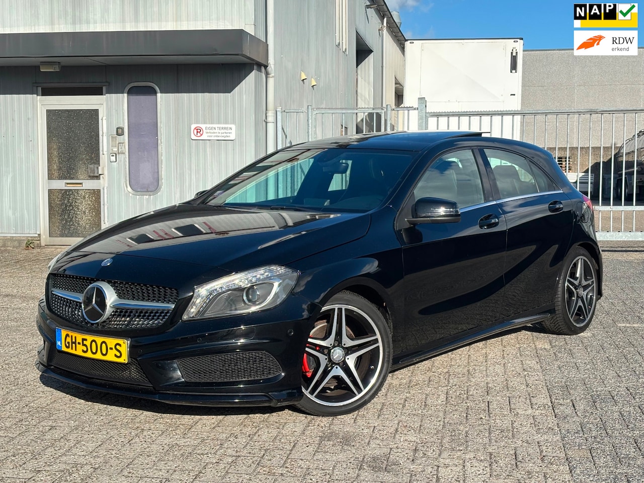 Mercedes-Benz A-klasse - 180 Ambition 180 Ambition, AMG line, Nap, Pano, Aut, Elek pkt - AutoWereld.nl