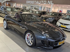 Jaguar F-type - 3.0 V6 S 380PK Convertible Automaat Airco, Cruise Control, Navigatie, Leder, Stuurbekracht