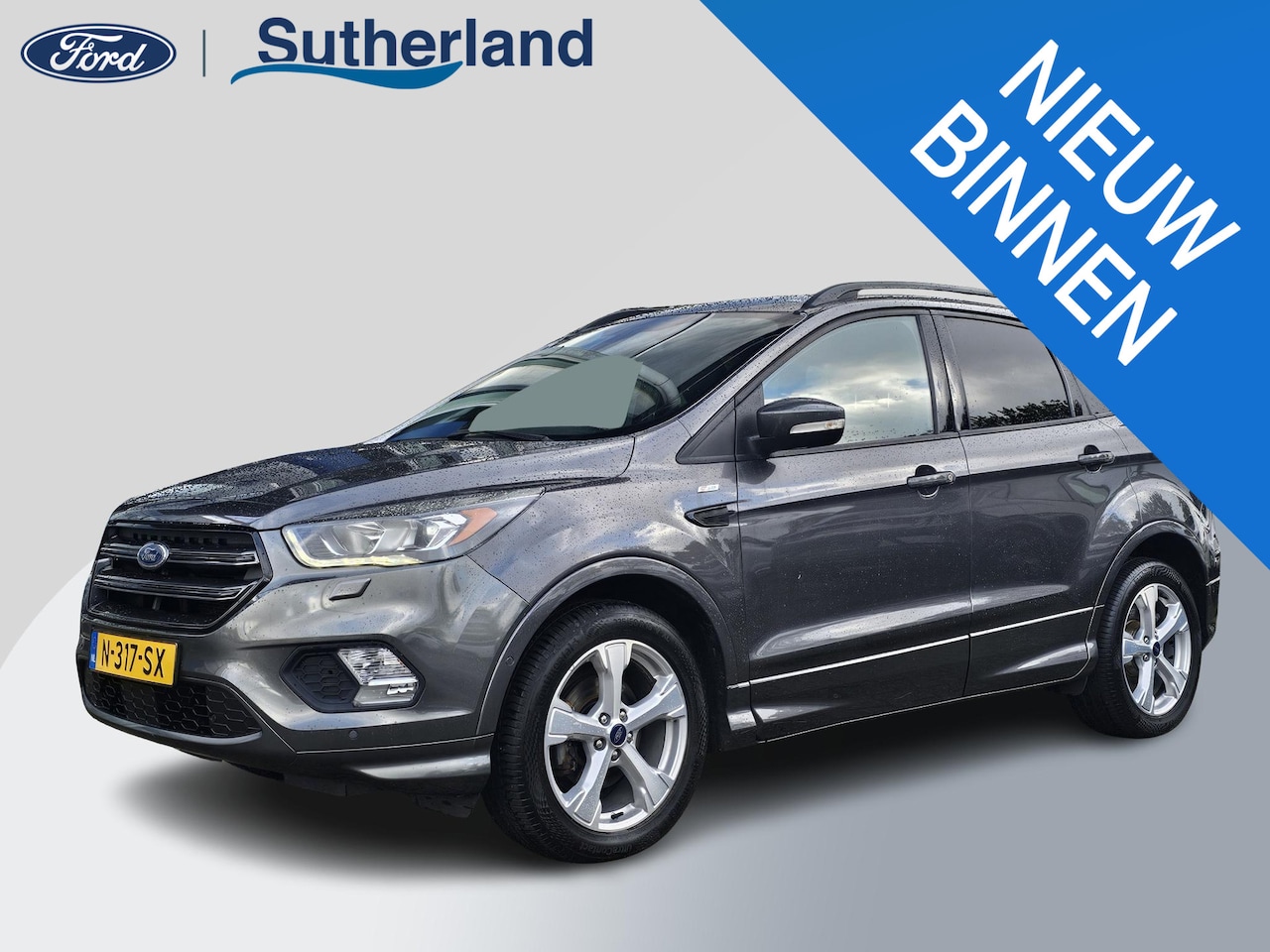 Ford Kuga - 1.5 EcoBoost ST Line 150 pk | Trekhaak | 2.000 kg trekvermogen | Stoelverwarming | Voorrui - AutoWereld.nl