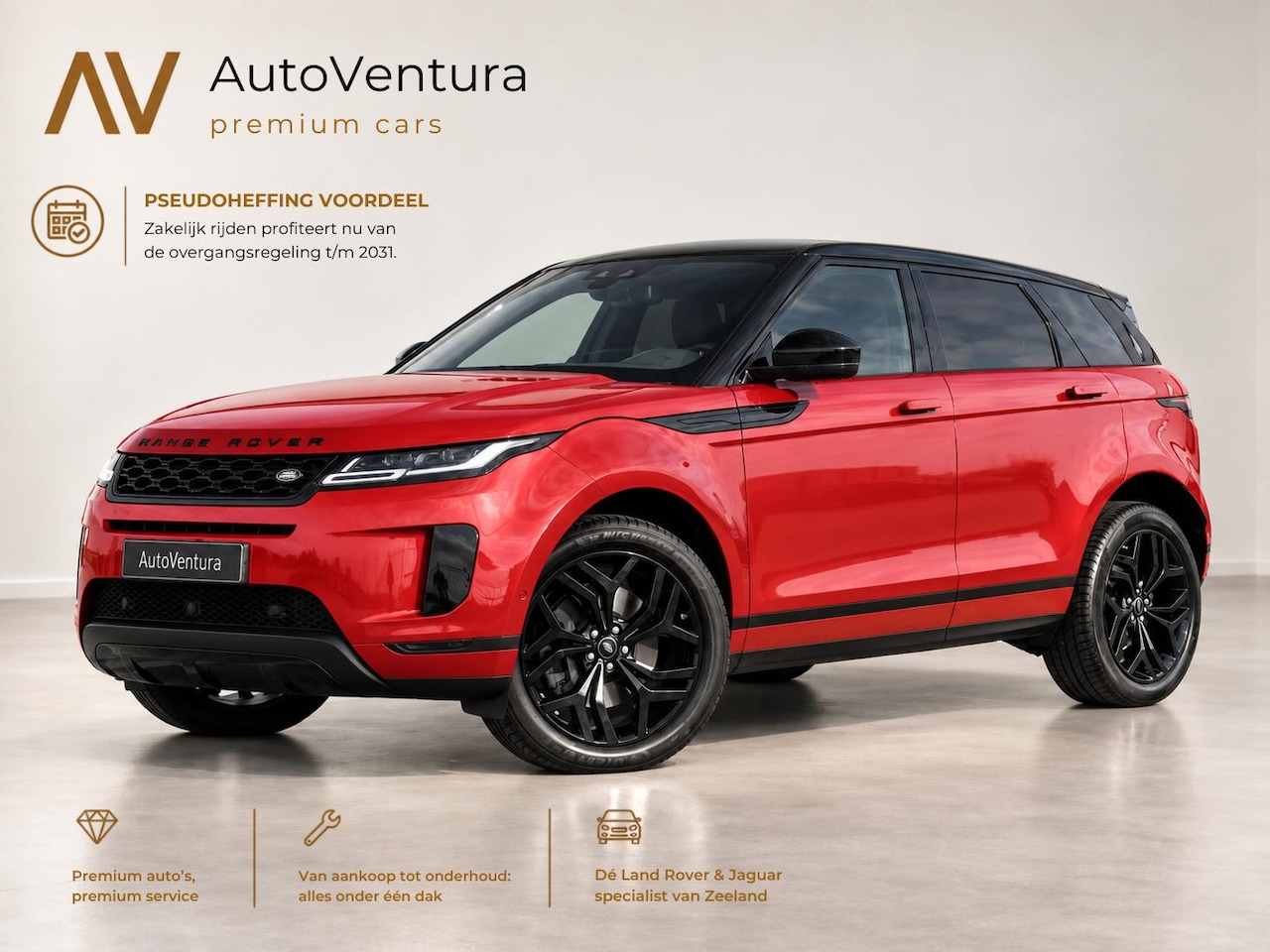 Land Rover Range Rover Evoque - 2.0 P250 AWD HSE l Facelift l Black Pack l Stuurwielverwarming l 360 Camera l Clearsight l - AutoWereld.nl