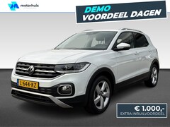 Volkswagen T-Cross - 1.0 TSI 110PK STYLE VIRTUAL ECC FULL LED NAVI TREKHAAK