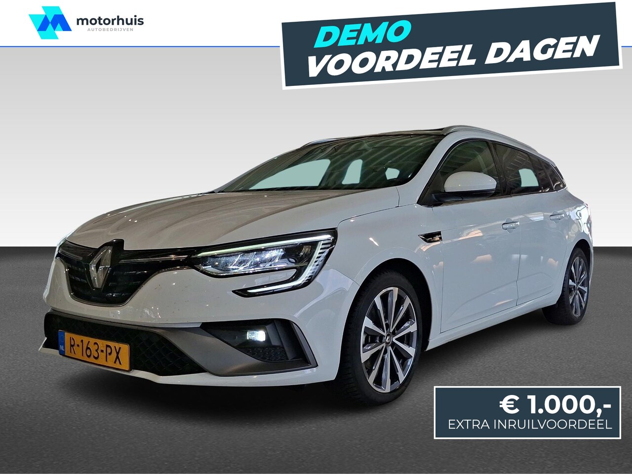 Renault Mégane E-Tech - Estate Megane Estate 1.6 Plug-In Hybrid 160pk R.S. Line | AUT | PANO | CARPLAY | ADAPTIVE - AutoWereld.nl