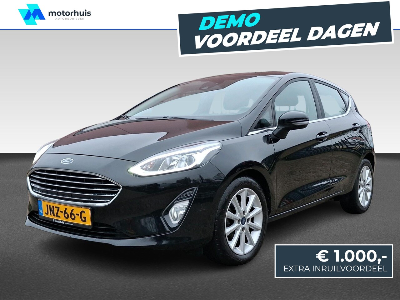 Ford Fiesta - 1.0 EcoBoost 100pk 5dr Titanium | STOELVERWARMING| CRUISE | CLIMATE - AutoWereld.nl
