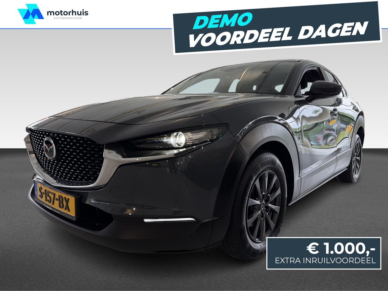 Mazda CX-30 - 2.0 E-Skyactiv X 186PK NAVI PDC TEL | Active Driving Display (ADD), projectie in de voorru - AutoWereld.nl