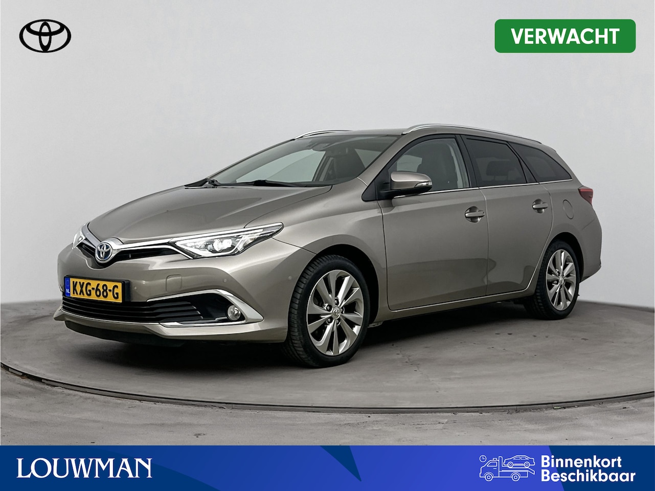 Toyota Auris - 1.8 Hybrid Business Pro | Parkeersensoren V+A | Navigatie | Stoelverwarming | - AutoWereld.nl
