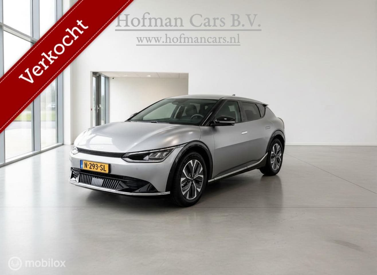 Kia EV6 - Plus 77.4 kWh | SOH 100% | Silver Mat Metallic | Leder | Stoelventilatie | Camera | NL AUt - AutoWereld.nl