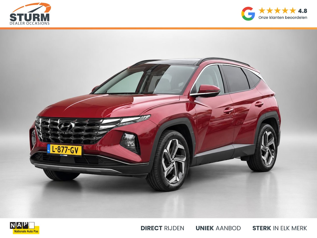 Hyundai Tucson - 1.6 T-GDI HEV Premium Sky 1.6 T-GDI HEV Premium Sky - AutoWereld.nl