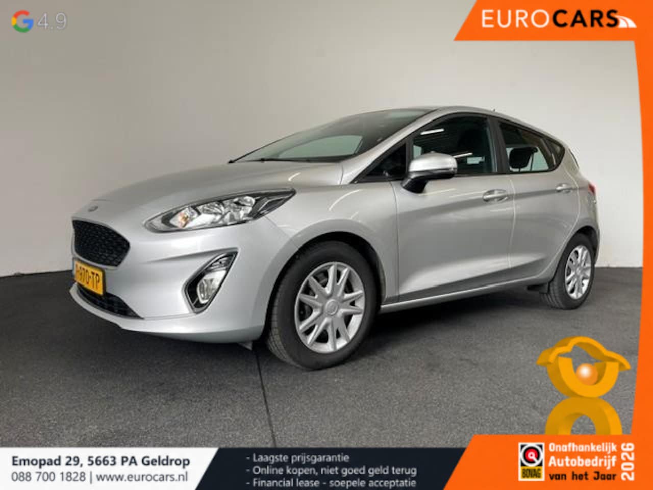 Ford Fiesta - 1.0 EcoBoost Titanium Navigatie Airco - AutoWereld.nl