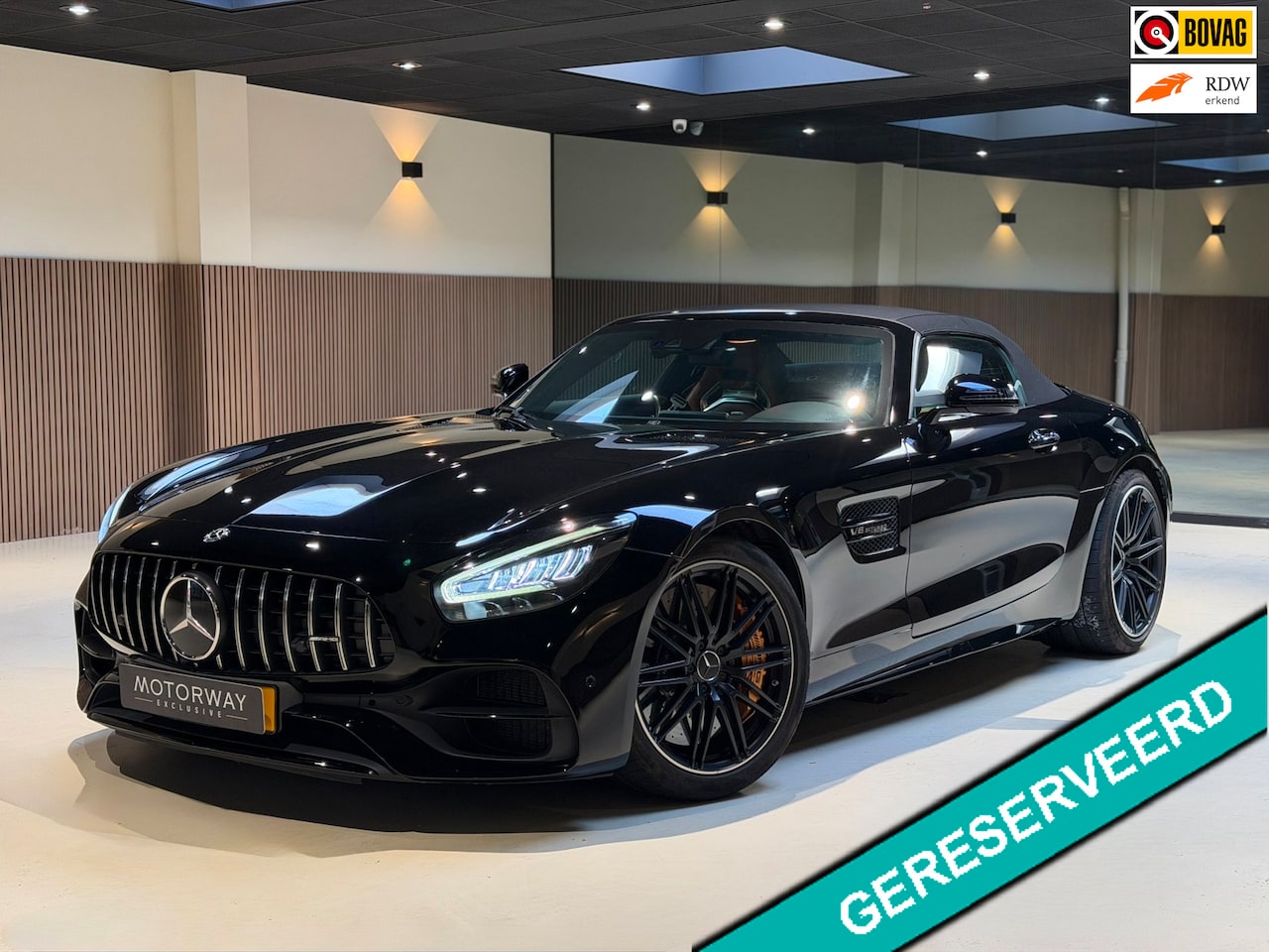 Mercedes-Benz AMG GT Roadster - C 4.0 |Airscarf|Burmester|Memory|Keramisch|achterasbesturing|Full PPF - AutoWereld.nl