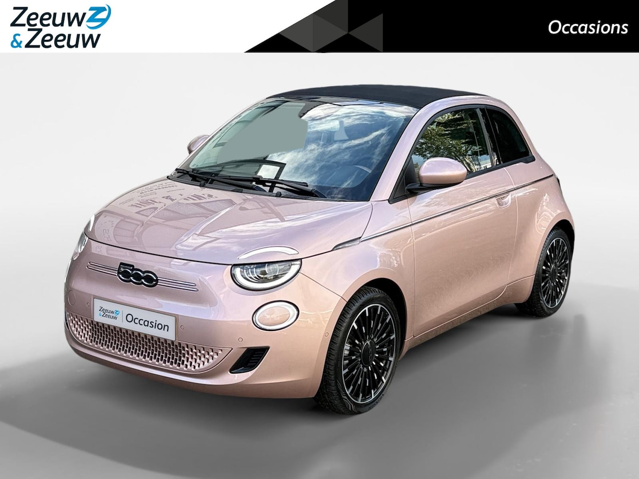 Fiat 500 C - Icon 42 kWh | Keyless | Stoelverwarming | Camera | Lane Assist | Adaptive Cruise | Apple C - AutoWereld.nl