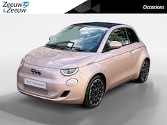 Fiat 500 C - Icon 42 kWh | Keyless | Stoelverwarming | Camera | Lane Assist | Adaptive Cruise | Apple C