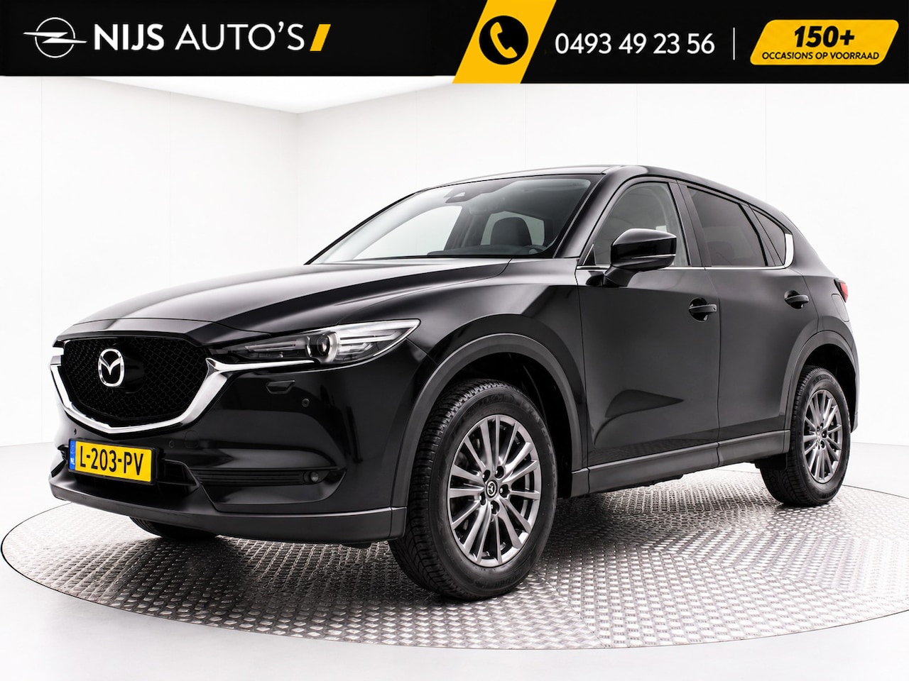 Mazda CX-5 - 2.0 SkyActiv-G 165 Skylease GT | Trekhaak | Stuurwiel en stoel verwarmd | PDC v&a | Carpla - AutoWereld.nl