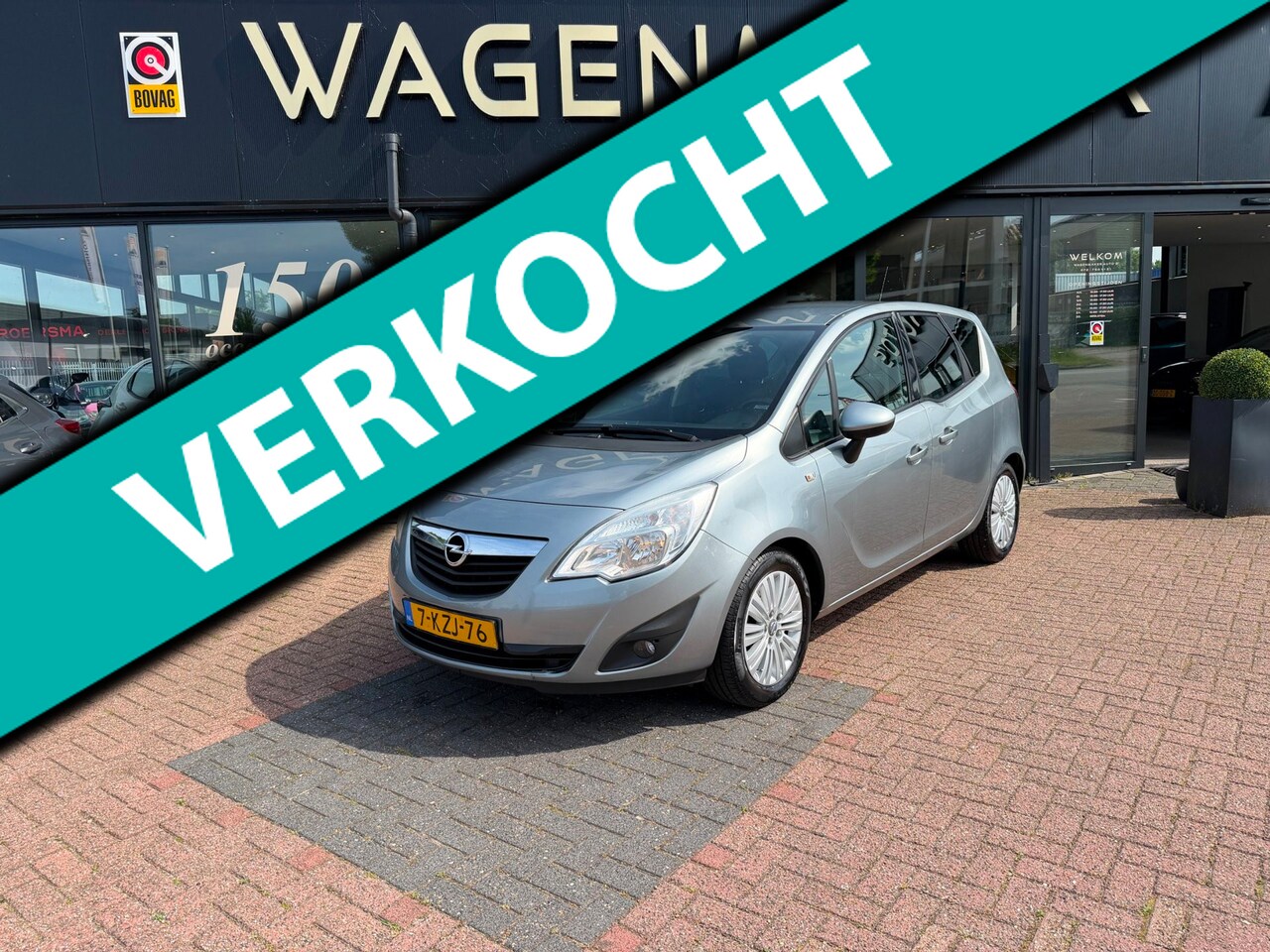 Opel Meriva - 1.4 Turbo Cosmo Clima|Cruise|Trekhaak - AutoWereld.nl