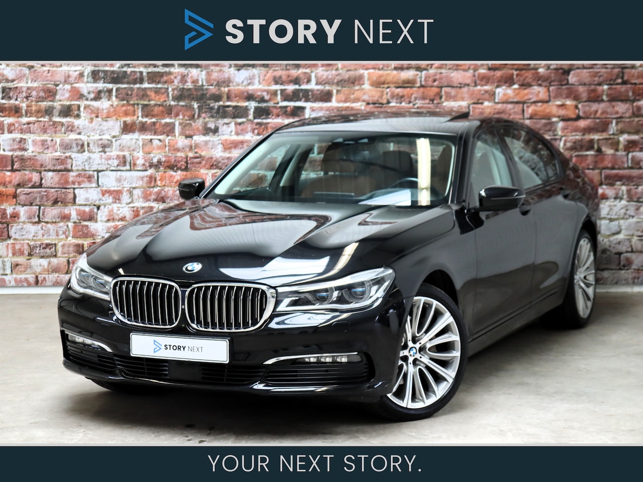 BMW 7-serie - 740i High Executive Automaat / Driving Assistant Plus / Laserlicht / Integrale Actieve Bes - AutoWereld.nl